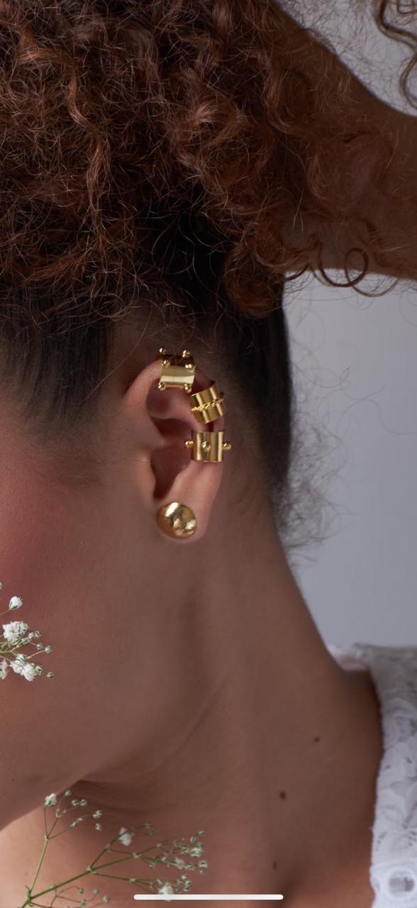 Set Earcuff Trilogía Áurea
