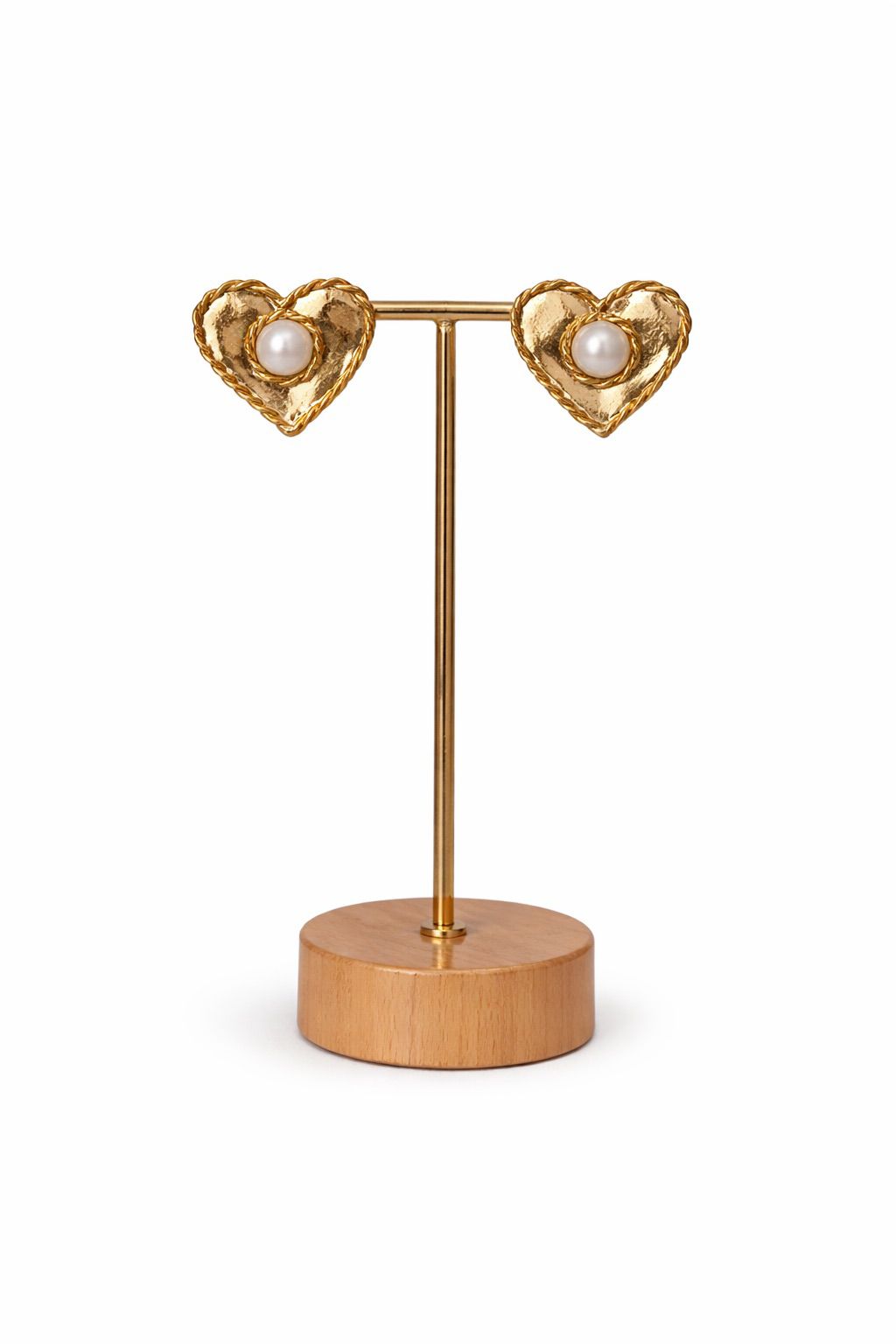 Arete Corazón de Perla